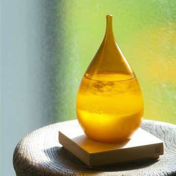 天氣瓶琥珀(附底座) 琥珀(附底座)