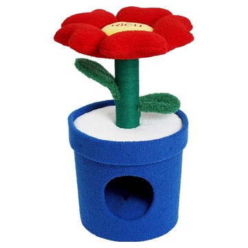 zeze 有錢花貓窩 T-00001231  1個  藍綠紅  40 x 40 x 71cm