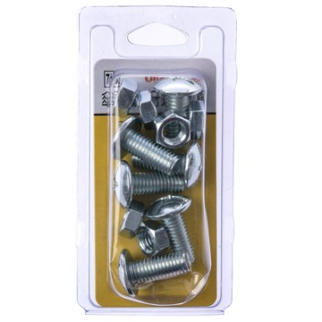 720 傘頭機械牙螺絲 附帽 M8X20mm 6組