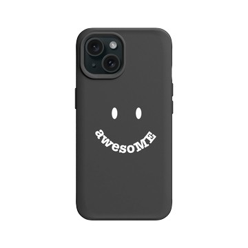 iPhone 15 SolidX 黑 - Positive Vibes / 正好能量 - AwesoME