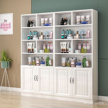 按摩店爆款 🌸 化妝品展示櫃貨櫃展示架落地多層置物架美容店貨架産品美甲貨櫃子 BSRP