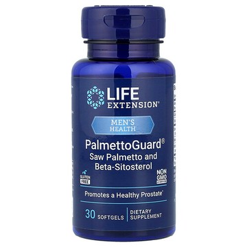 Life Extension, 男士健康，PalmettoGuard®，鋸棕櫚和 β-谷固醇，30 粒軟膠囊