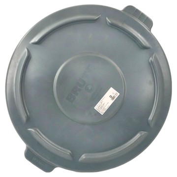 Rubbermaid 樂柏美 BRUTE 一般型桶蓋 44gal 灰色，耐用防臭  1個