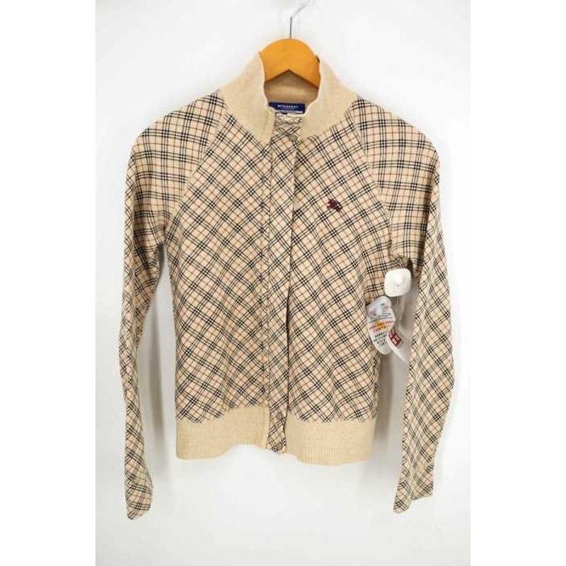 BURBERRY BLUELABEL チェック ジップアップパーカー 38サイズ 卸売 通販ファッション - バーバリーブルーレーベルジップ