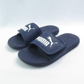 PUMA 38911206 Cool Cat 2.0 V BX 男 拖鞋 海綿內襯 魔鬼氈 藍【iSport愛運動】