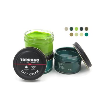 糊塗鞋匠 優質鞋材 L165GR 西班牙Tarrago皮革鞋乳50ml 【綠色系】 1罐
