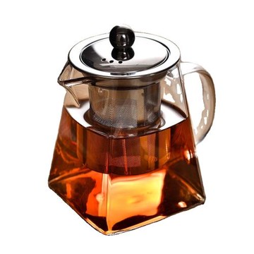 玻璃茶壺公道杯一體家用耐高溫過濾泡茶壺加厚花茶壺煮泡兩用茶具