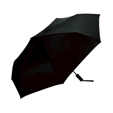 Wpc.｜ UX011 黑色 安全自動開關大尺寸晴雨傘,附收納袋