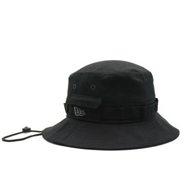 NEW ERA 男女 探險帽 基本款全黑 NE13090091