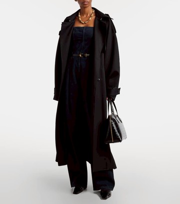 Agolde Agyness denim bustier jumpsuit