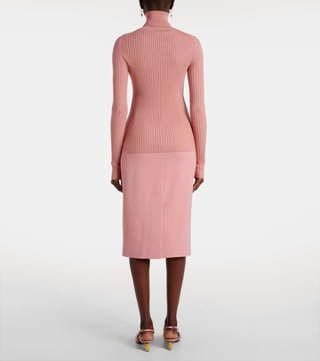 Dolce & Gabbana Ribbed-knit wool-blend sweater