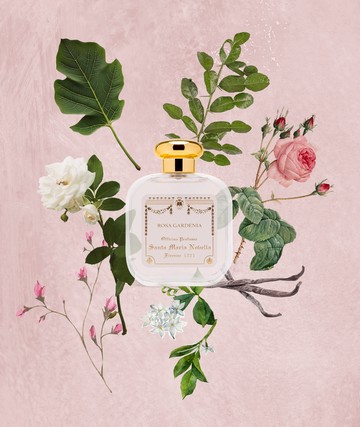 【Santa Maria Novella】ROSA GARDENIA 玫瑰梔子花香水 (100ml) +品牌托特包