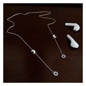 藍牙耳機無線防丟創意貝殼月亮放掉神器適用蘋果airpods pro