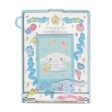 【震撼精品百貨】大耳狗_Cinnamoroll~日本三麗鷗Sanrio大耳狗 方形塑膠折疊鏡*93220
