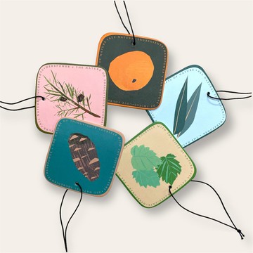 【試香】自然之事有機精油試香卡 /吊飾/擴香片:密閉空間香氛