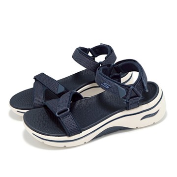 Skechers 涼鞋 Go Walk Arch Fit 2 Sandal 女鞋 海軍藍 支撐 緩衝 健走涼鞋 140876NVY
