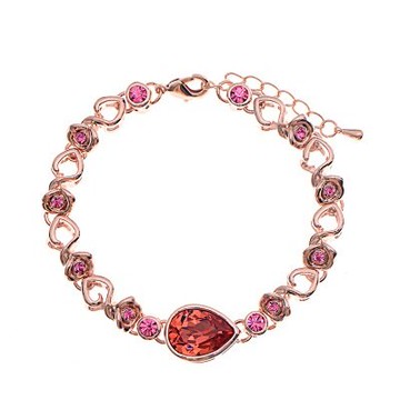 現貨+預購 925純銀手鍊水晶手環-韓版甜美氣質鑲鑽女飾品七夕情人節生日聖誕節交換禮物8色73ak107【獨家進口】【米蘭精品】