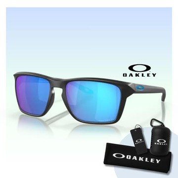 【Oakley】Sylas 偏光運動太陽眼鏡(OO9448F-04 Prizm Sapphire Polarized 鏡片)
