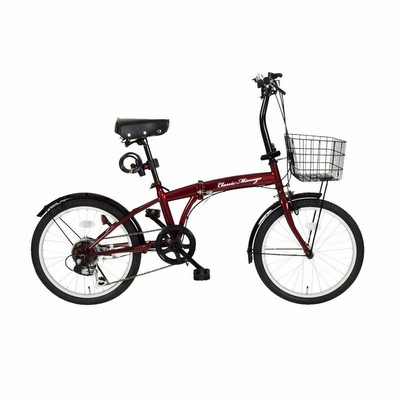 [代引・同梱・店頭受取不可] ミムゴ 折りたたみ自転車 20インチ Classic Mimugo FDB206SG-RL MG-CM206G-RL