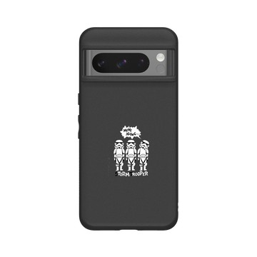 Pixel 8 Pro SolidSuit 黑 - 迪士尼-星際大戰 Star Wars - 風暴兵-剪紙系列