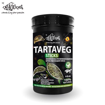 HAQUOSS 義大利海酷 烏龜蔬果能量飼料 1000ml 適用草食 雜食性 烏龜 爬蟲類 _廠商直送