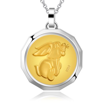 KATROY・ 項鍊・金飾・十二生肖 ・兔肖