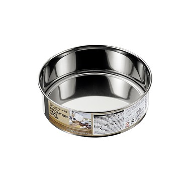 日本echo不銹鋼蛋糕烤模-圓型 導熱均勻 易清洗 直徑14.7cm 高6cm  直徑14.7cm 高6cm  1入