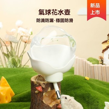 🌈愛寵✨倉鼠飲水器 金絲熊真空水壺 兔兔水壺 寵物餵水器滾珠 兔子荷蘭豬水盆
