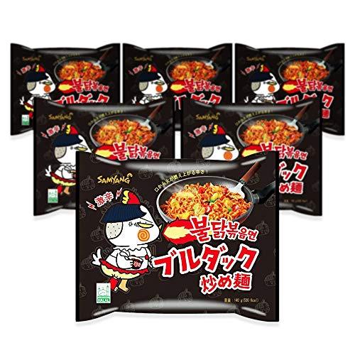 三養食品 ブルダッ炒め麺 1パック 140g×6袋入り