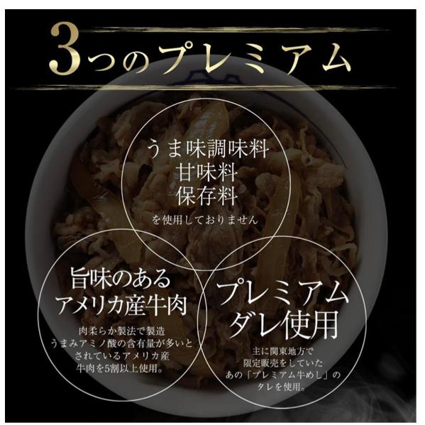 松屋 牛めしの具（プレミアム仕様）10個セット 送料無料 グルメ 産地直送