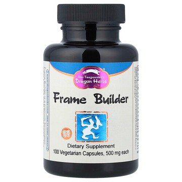 Dragon Herbs, Frame Builder 健康幫助素食膠囊，500 毫克，100 粒裝