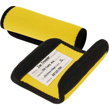 美國 TRAVELON | 春捲行李掛牌(黃2入) | 行李吊牌 行李箱吊牌