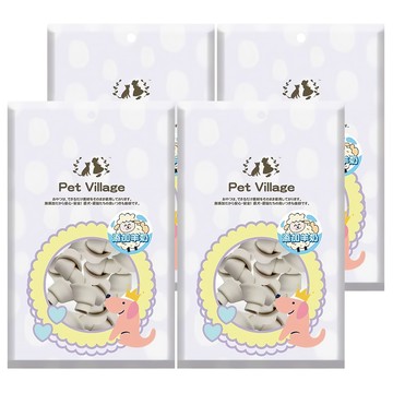 Pet Village 魔法村 羊奶潔牙軟骨結  100g  4個  羊奶
