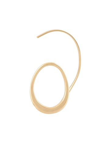Charlotte Chesnais - Caracol earring - women - Sterling Silver - One Size - Yellow