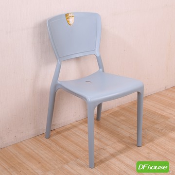 《DFhouse》亞倫-休閒洽談椅 -藍灰色