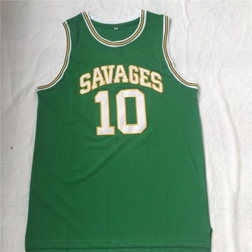 羅德曼10號藍色白色綠色大學刺繡球衣復古籃球服個性時尚潮流背心