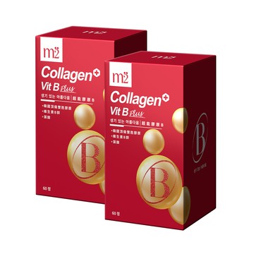 【m2美度】超能膠原B群糖衣錠 買1送1組(60錠/盒)