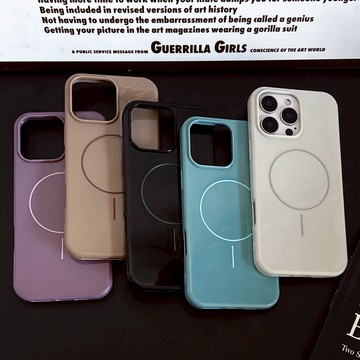 簡約 磁吸 保護殼 i16 手機殼 簡約 防摔殼用於 iPhone 16 pro max 15 14 13 12 i11