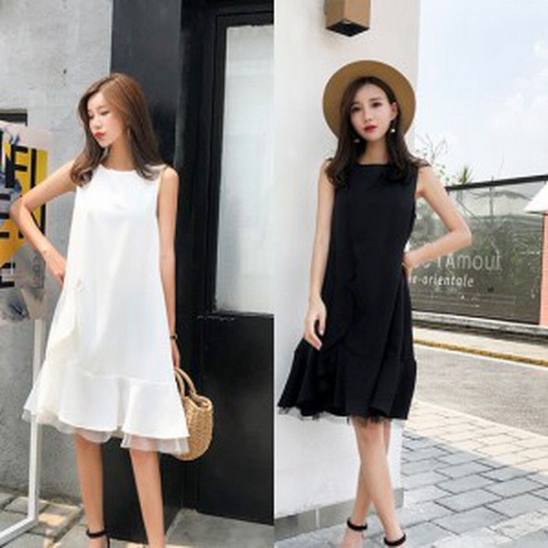 ノースリーブ ワンピース 夏服 レディース ワンピ 韓国 ファッション レディース 異素材 チュール レース 切り替えワンピース シアー メ 通販 Lineポイント最大1 0 Get Lineショッピング