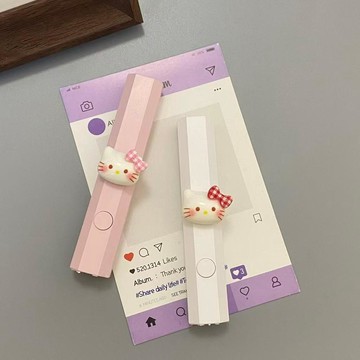 🚚桃園出貨🚚蝴蝶結Kitty專業手持美甲一字燈充電蓄電聚光正甲貼款速迷你光療