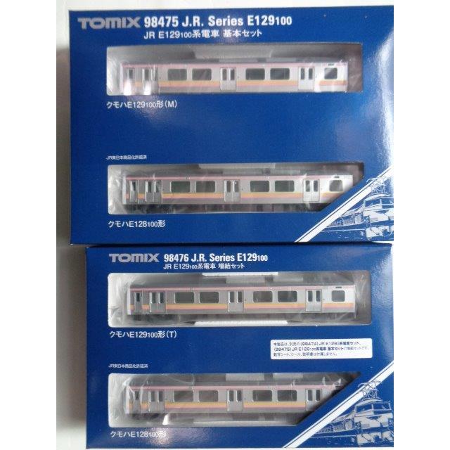 TOMIX Nゲージ 98475、98476 JR E129-100系電車 基本２両セット