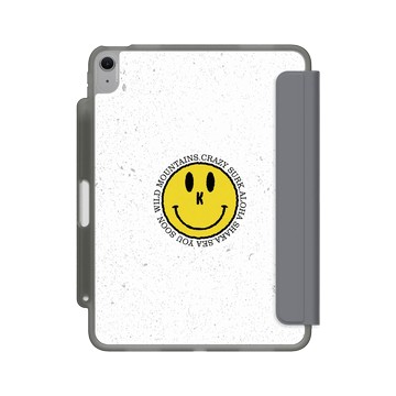 11 吋 iPad Air (M2) iPad Case 極致灰 - KID - 黃色笑臉