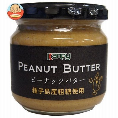 カンピー ピーナッツバター(種子島産粗糖使用) 150g瓶×6個入