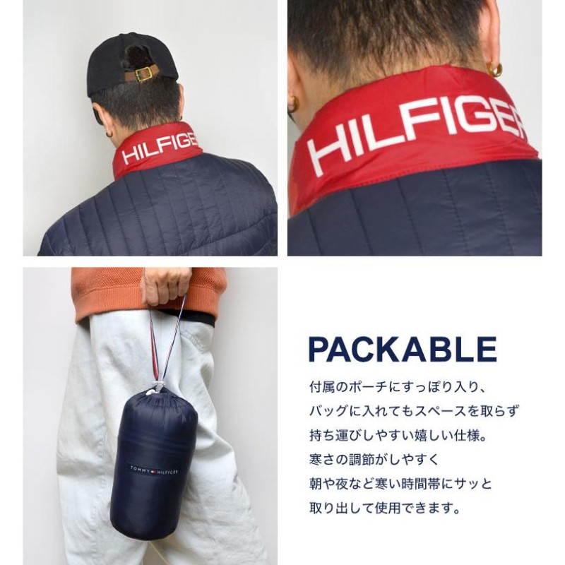 ダウンジャケット TOMMY HILFIGER トミー ヒルフィガー ジャケット ブランド メンズ 暖かい 防寒 150an796 軽量 軽い  パッカブル 折りたたみ 収納 ロゴ アメカジ | LINEブランドカタログ