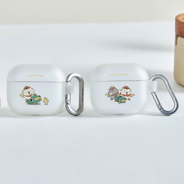 嗚比的朋友香蕉幫強悍防摔AirPods保護套