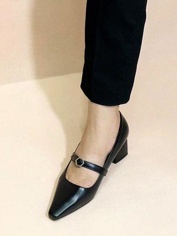 UI Strap Pumps 5 M-IG-180801 Black