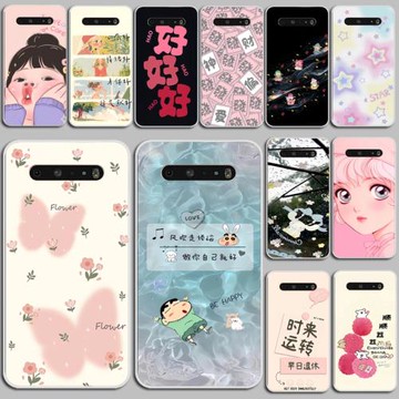 適用LG V60 ThinQ 5G手機殼V60硅膠軟LGV60ThinQ保護套卡通全包男女軟硅膠軟套外殼保護套