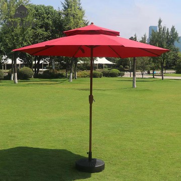 工廠直銷 遮陽傘 太陽傘 庭院傘 戶外直桿傘中柱傘太陽傘別墅花園庭院桌椅直桿傘擺攤咖啡奶茶 八折減免lyey