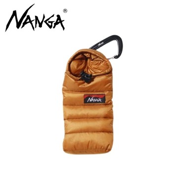 【NANGA 日本 Mini Sleeping Bag Phone Case 迷你羽絨手機袋《金黃色》】NA32423/手機套