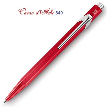 CARAN d'ACHE Caran dAche Classic 849 Original經典系列原子筆紅桿*849.070